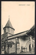 CPA Saint-Auvent, L´Église 
