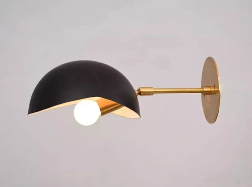 Brut laiton noir orb applique - brut,