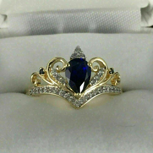 Bague couronne mariage - de,