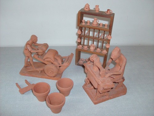 Ensemble poterie miniature - poterie,