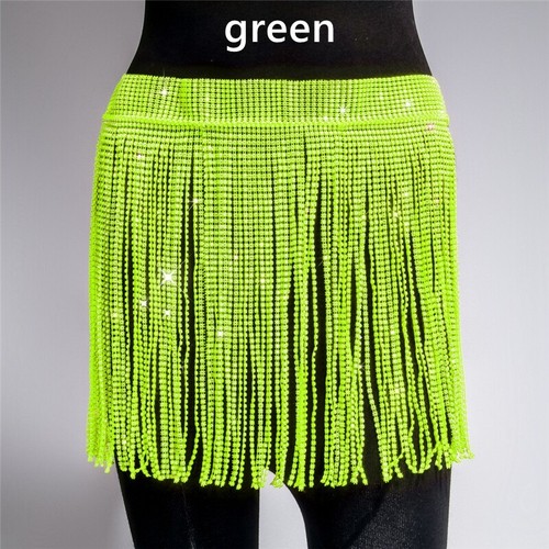 Femme mini jupe strass gland - femme,