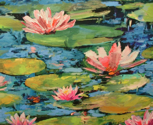 Eau lily français monet - eau,