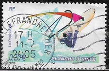 FRANCE oblitéré 2004 Les sports de glisse Planche à voile Y&T N° 3693