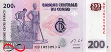 Congo (RDC) - Billet de 200