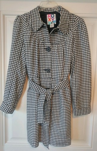 Roxy houndstooth black white - black, &