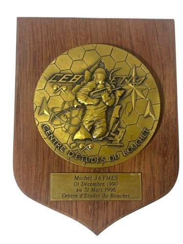Médaille bronze signée