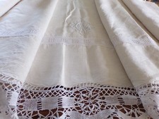 Drap en Lin Monogramme "GC"