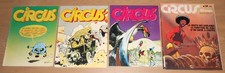 4 revues magazines BD CIRCUS