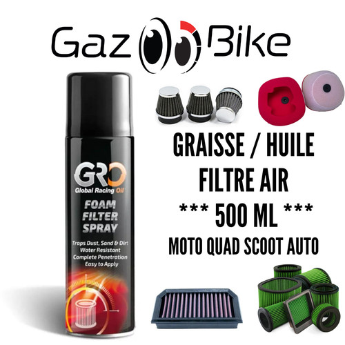 Huile pour filtre air 500ml - pour,