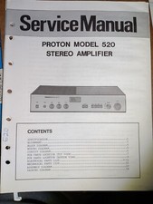 Proton 520 Stereo Amplifier