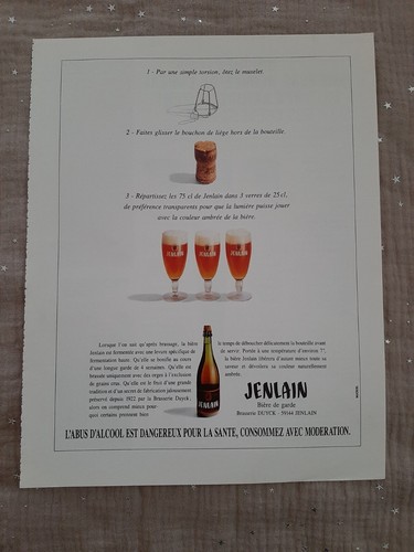 Publicité presse bière - de,