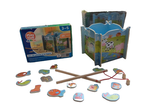 Jeu de pêche - de,