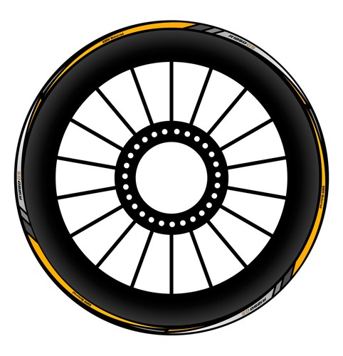 Kit autocollants jantes - autocollants,