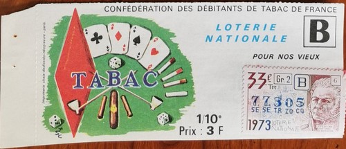 Billet loterie nationale - de,