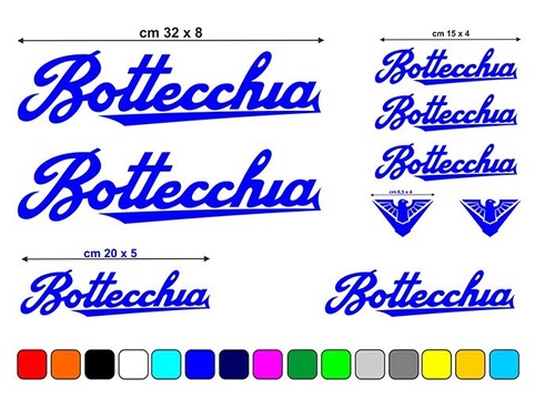 Kit stickers vinyle - de, en