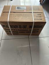 Carton 12 MRE US (Meals