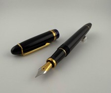 Stylo plume vintage INOXCROM 1920 plaqué or noir