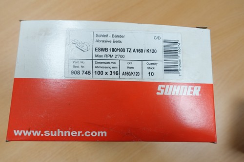 Box suhner abrasive belt - box, 10
