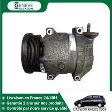 🇫🇷 COMPRESSEUR AIR CONDITIONNE DAEWOO KALOS ➤96539388 ♻️