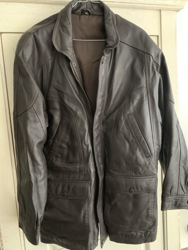 Veste manteau cuir pour - manteau, en