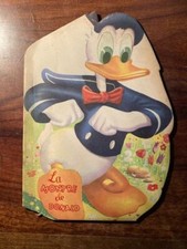 ALBUM SILHOUETTE WALT DISNEY/LA MONTRE DE DONALD  1962 EO