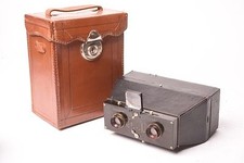 Appareil photo stereo Verographe #6086 objectifs Transpar f/6.3 - 75mm. 6x13 cm.