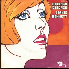 JEANIE BENNETT Chicago Chicago France 7" 45 1972 Pop Soul