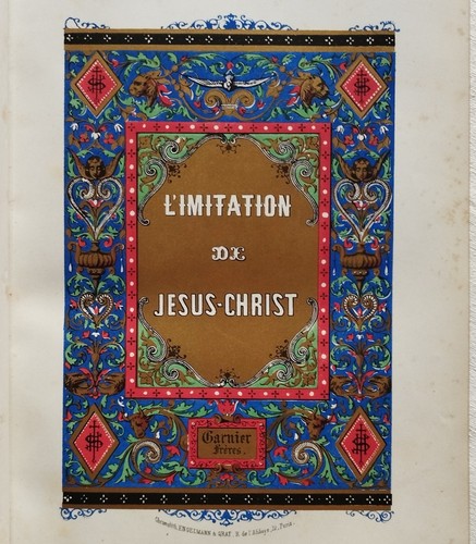 Imitation jésus christ - de, jésus-christ