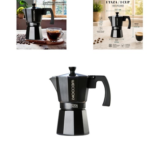 Cafetière italienne wecook - cafetière,