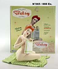 Figurine pin-up Betsy n°065/888  Ex. Réaliste et sexy