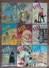 VECU n° 2 3 4 5 6 7 9 14 15 revues BD GLENAT des années 80 - TRES BON ÉTAT