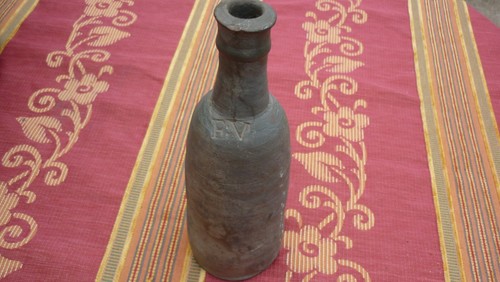 Ancienne bouteille gres - bouteille, /