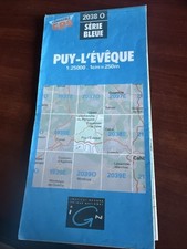 Carte Ign randonnée 2038 O