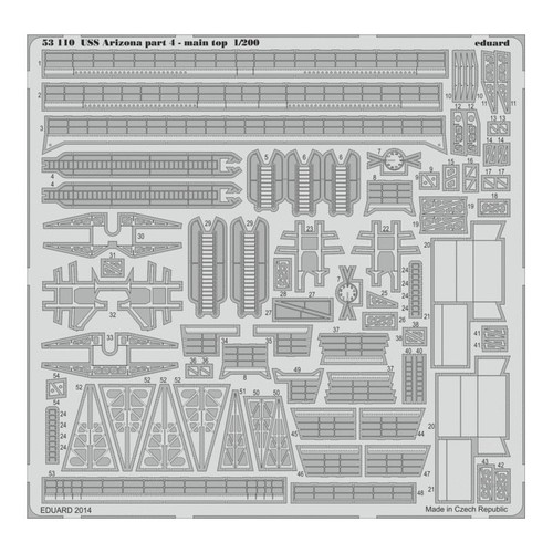 Eduard 53110 uss arizona part - 53110,