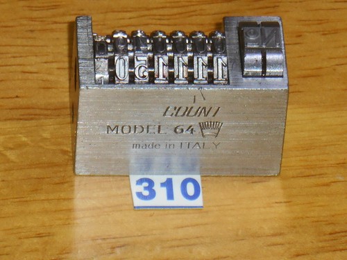 Count letterpress - ,