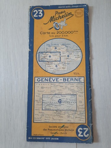 Carte michelin 23 - carte,