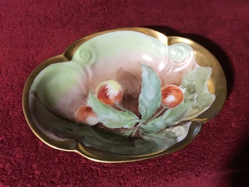1958 porcelain bowl dish with - 1958,