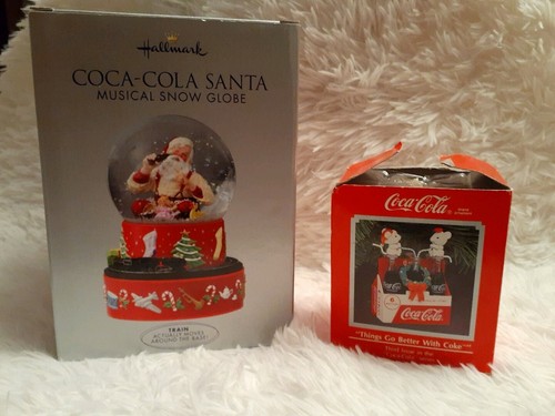Vtg coca cola - coca-cola, santa