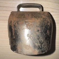  VIEILLE CLOCHE SONNAILLES J. FIRMANN BULLE 6/0  suisse  no chamonix 