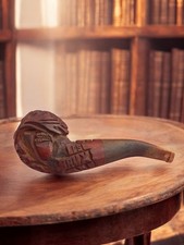 Pipe ancienne sculptée Les