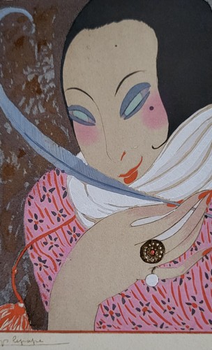 1922 george lepape - lepape, plume"
