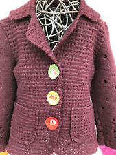 Veste Louise Della bordeaux