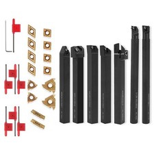 Solution de coupe complète 21 pièces outils et accessoires de tour à métaux