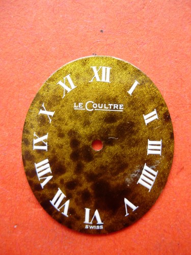 Cadran lecoultre doré marbré - doré,