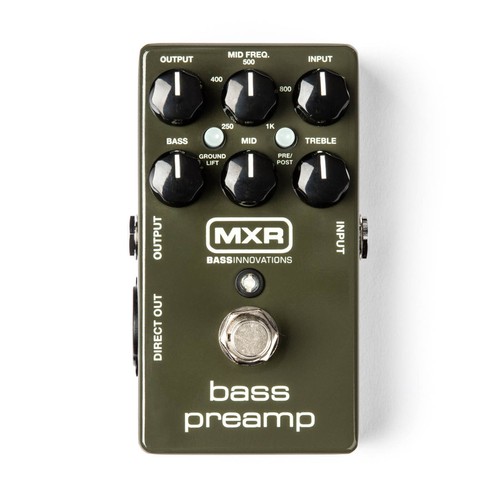 Mxr bass preamp pedal - preamp,
