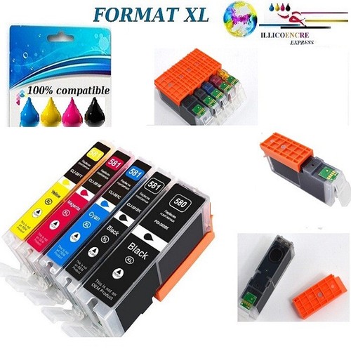 Cartouches 580xxl 581xxl - cartouches,