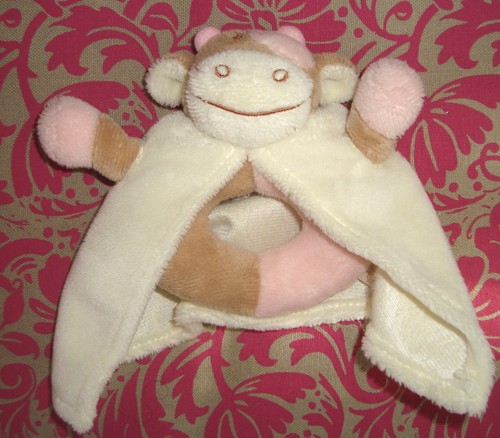 Doudou hochet vache lola - i,