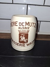 Chope Biere MUTZIG brasserie WAGNER