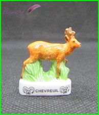 Feve Les Animaux de la Forêt Edition Atlas " Le Chevreuil " roe deer  #D41