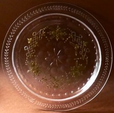 Assiette / plat en verre